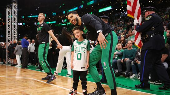 Picks 'n Pops: USA too small, Jayson Tatum embracing Boston, & reaching for John Wick taken at BSJ Headquarters (Celtics)